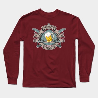 The Drunken Clam logo Long Sleeve T-Shirt